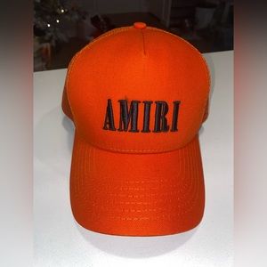 Amiri Orange Hat